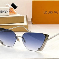Louis Vuitton Z1993U LV  Moon Metal Cat Eye Women's Sunglasses ✨