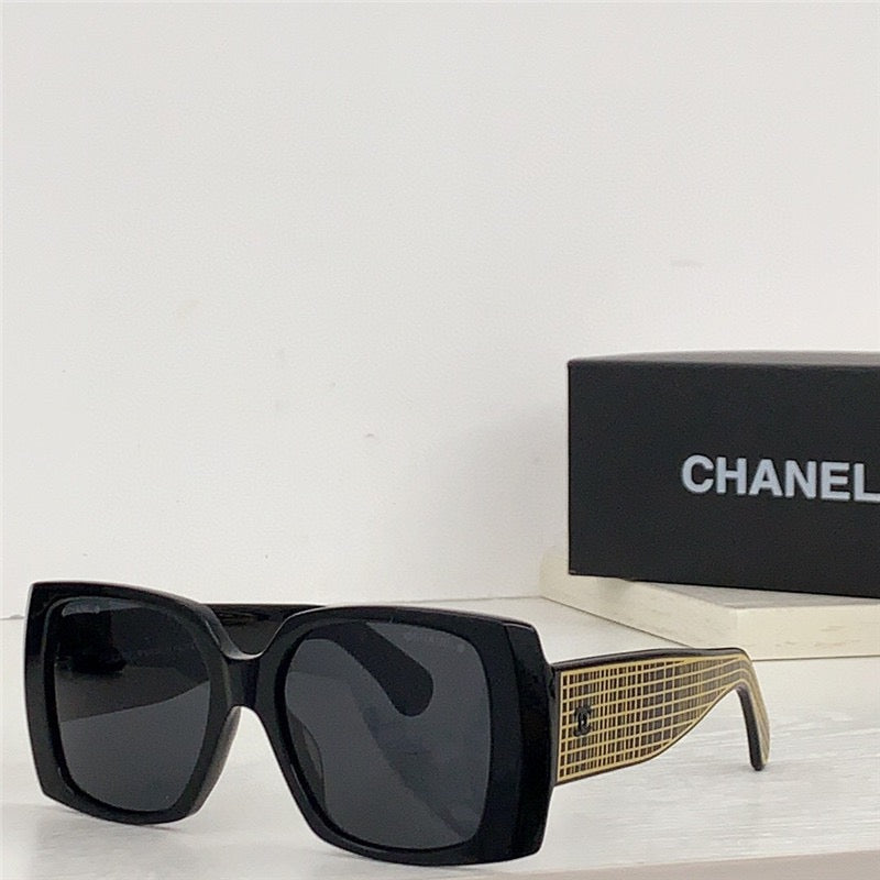 CHANEL 9127 Square Acetate Women's Sunglasses 🖤 - buyonlinebehappy