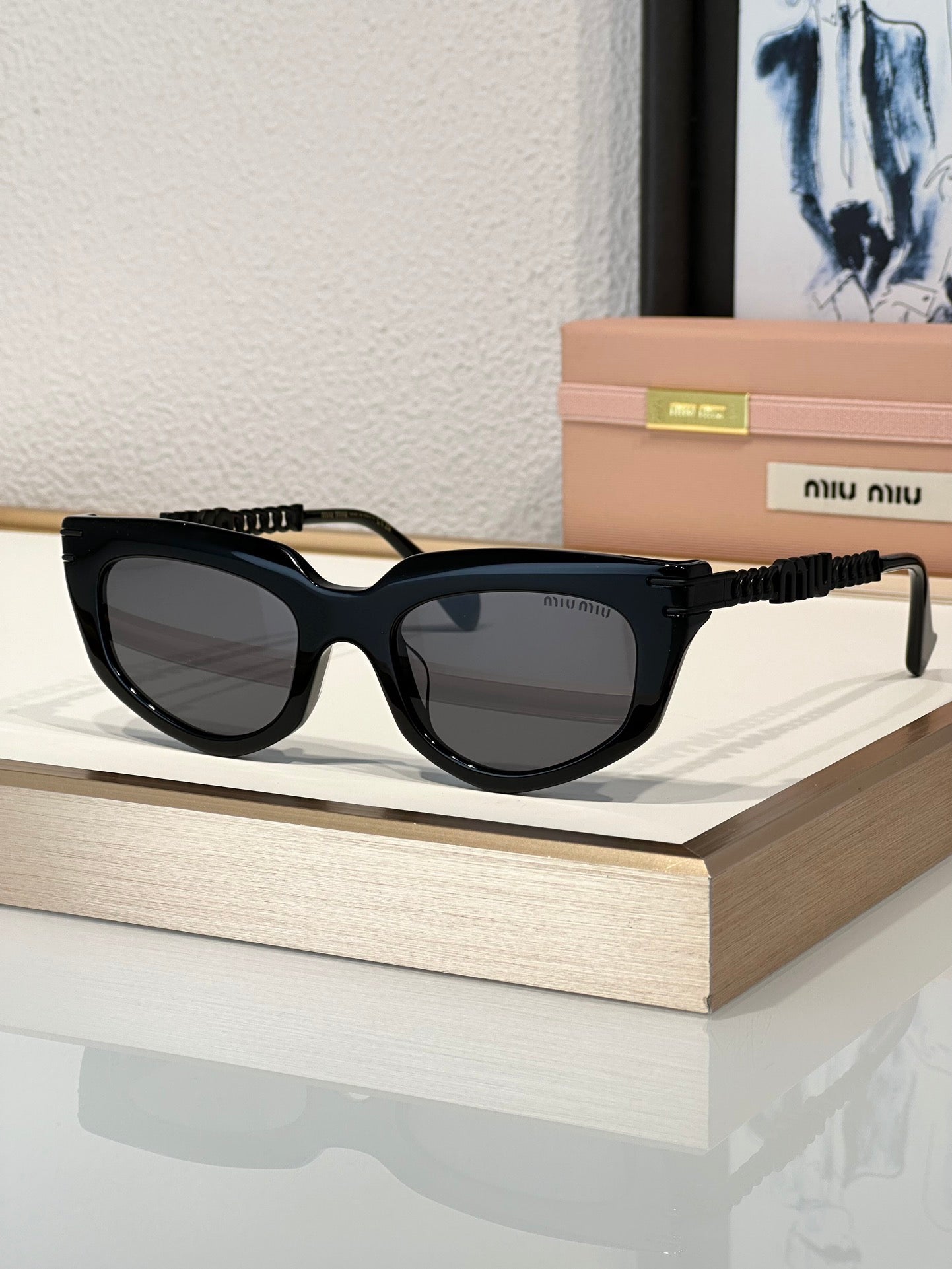 MIU MIU MU 12WS - 1AB5S0 Women's  Sunglasses✨ - buyonlinebehappy