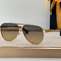 ✨Louis Vuitton Z1586W 1.1 Evidence Metal Pilot Sunglasses