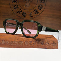 Chrome Hearts TV PARTY matty boy square-frame tinted sunglasses🔱