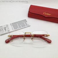 Cartier CT 0377O-NVt Optical Wooden frame 53-21-145  $2945 ✨