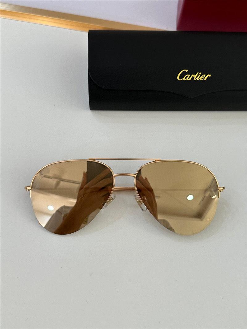 Cartier 0237S SANTOS DE SUNGLASSES - buyonlinebehappy