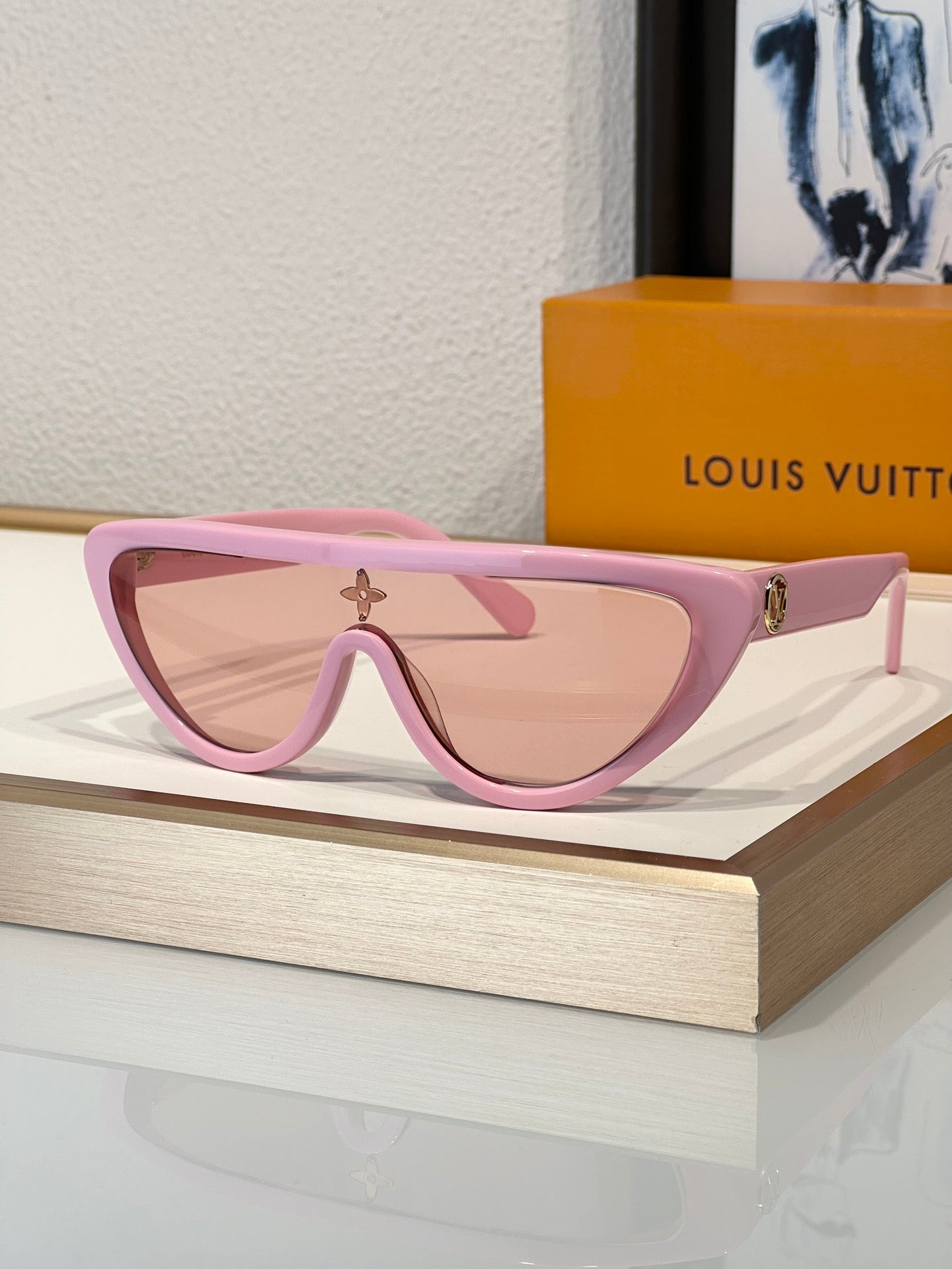 Louis Vuitton  LV Split Cat Eye Sunglasses Z2179U✨ - buyonlinebehappy