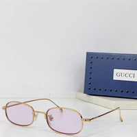 GUCCI Rectangular Frame 2024 in metal frame New Season GG1648S Sunglasses  ✨