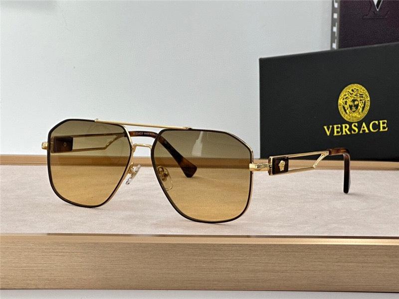 Versace VE1287 59mm Pilot Unisex Sunglasses ✨ - buyonlinebehappy