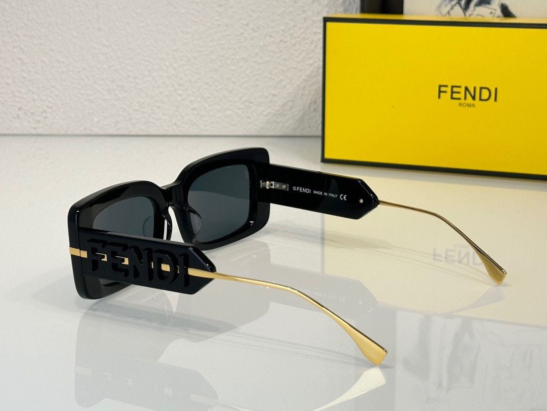 Fendi Women's Acetate Square 7 Colors Fe40133I Sunglasses✨ - buyonlinebehappy