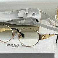 CELINE ovals Triomphe Metal 01 CL40235U 30N Sunglasses ✨