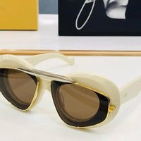 New Season LOEWE Cateye double frame sunglasses in acetate and metal✨