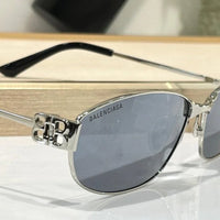 BALENCIAGA MERCURY OVAL B0336S Sunglasses 🖤