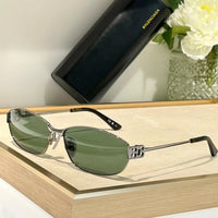 BALENCIAGA MERCURY OVAL B0336S Sunglasses 🖤