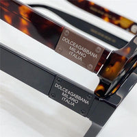 Dolce & Gabbana Eyewear pilot-frame logo-plaque Sunglasses ✨