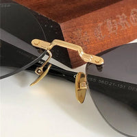 Chrome Hearts DEEP III 3 Rhombus Zeiss Lens Unisex Sunglasses⚜️