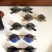 Chrome Hearts DEEP III 3 Rhombus Zeiss Lens Unisex Sunglasses⚜️