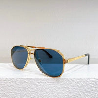 CARTIER Double Frame Aviator CAA 0635S Men's Sunglasses ✨