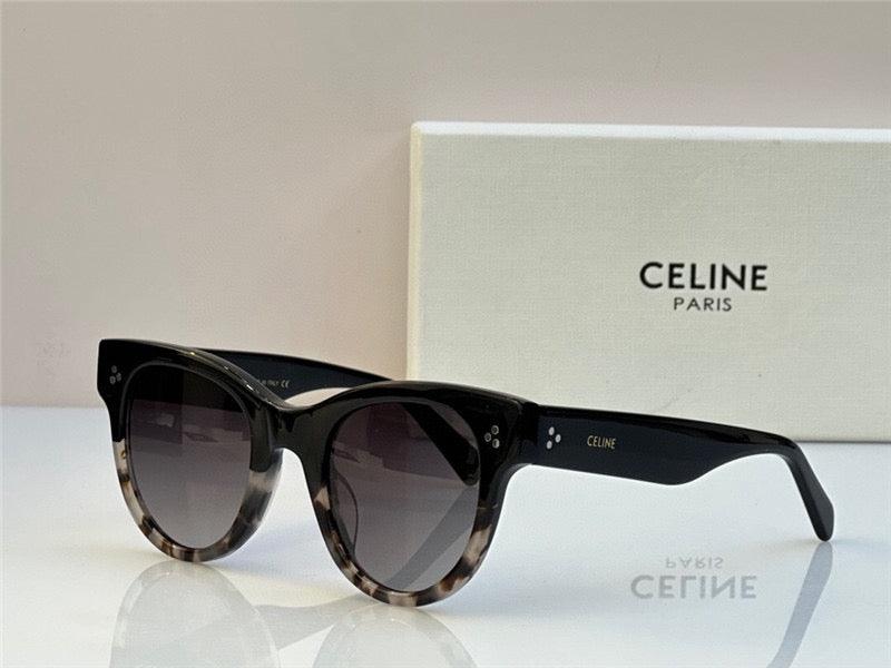 ✨Celine BOLD 3 DOTS CL 4003 IN 01B Round Women's Sunglasses - buyonlinebehappy