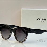 Celine BOLD 3 DOTS CL 4003 IN 01B Round Women's Sunglasses✨
