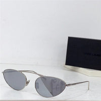YSL 2024 Saint Laurent Women's Cat Eye SL-538 - 001 Sunglasses ✨