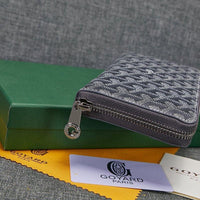 Goyard Matignon GM Zipper Wallet In Goyardine Canvas✨