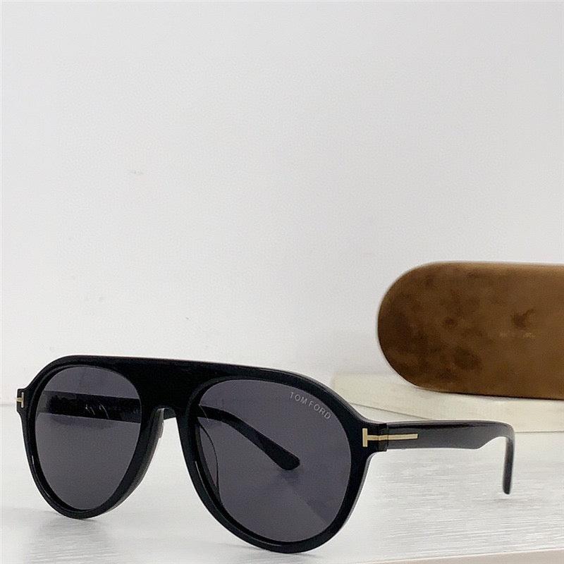 PILOT HORN SUNGLASSES $1,690 FT1047-P ✨ - buyonlinebehappy