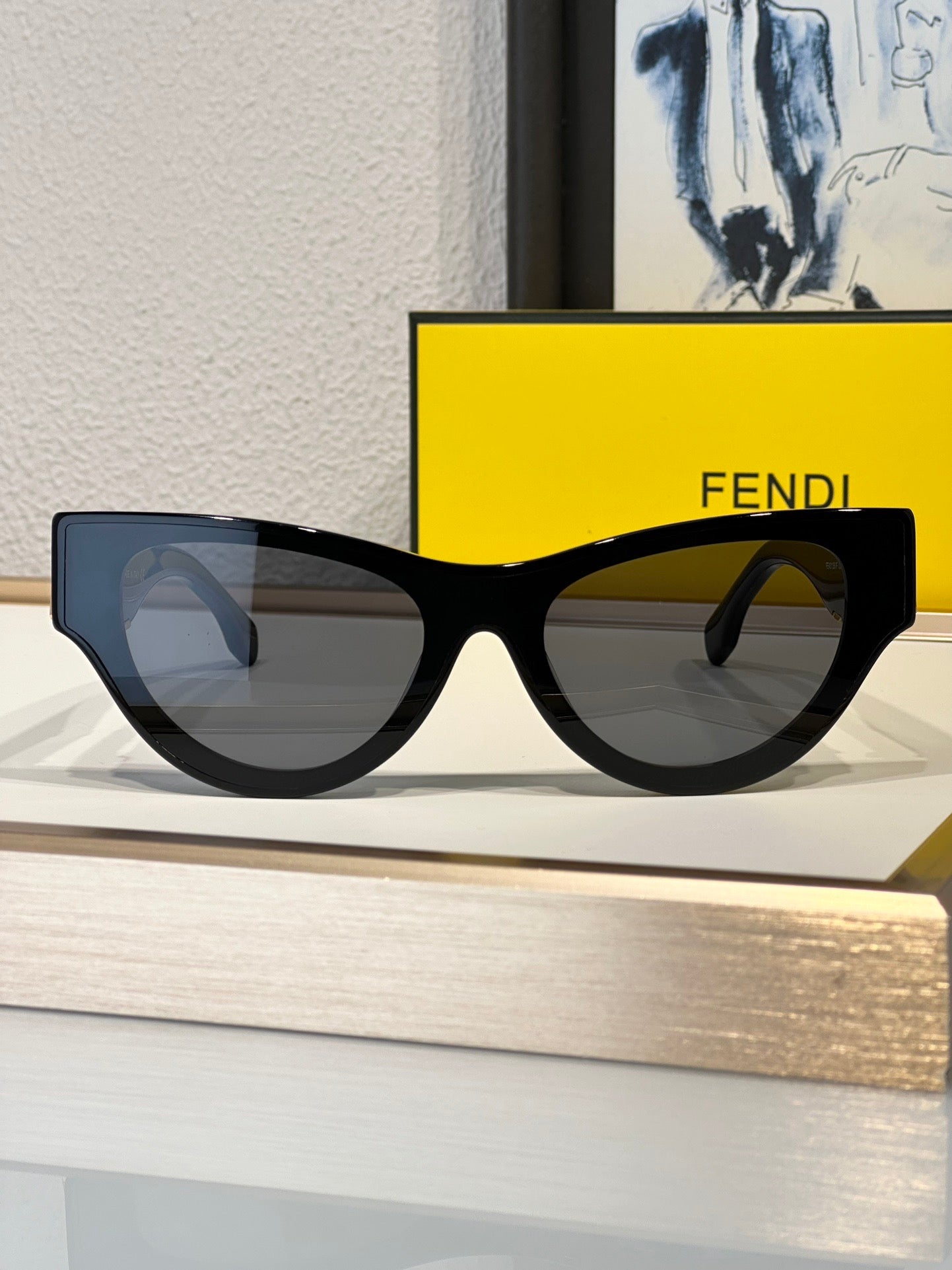 FENDI First FE40111I 01B Sunglasses Women's✨ - buyonlinebehappy