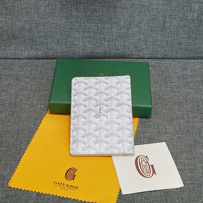 Goyard Grenelle Passport Cover In Goyardine Canvas✨ - buyonlinebehappy