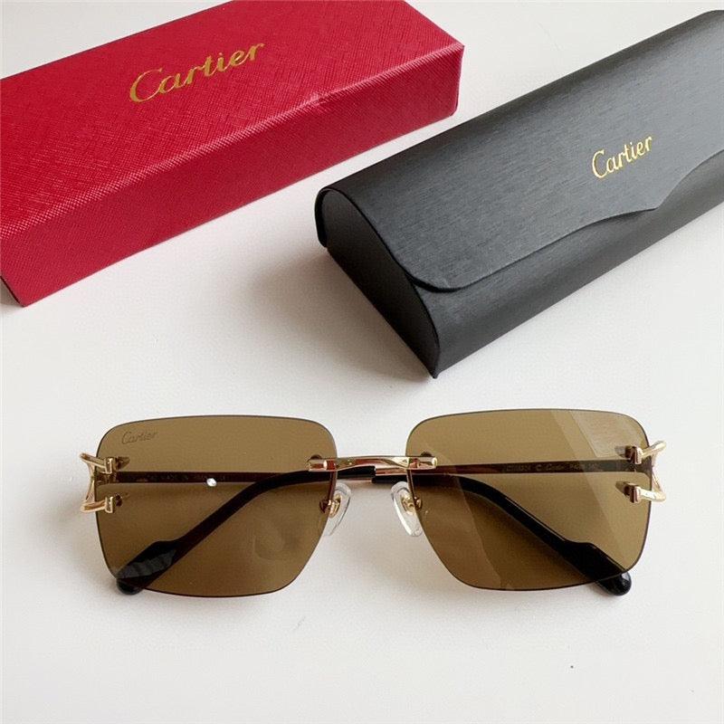 1 Cartier SIGNATURE C DE Style Sunglasses 57mm 14 lens Color - buyonlinebehappy