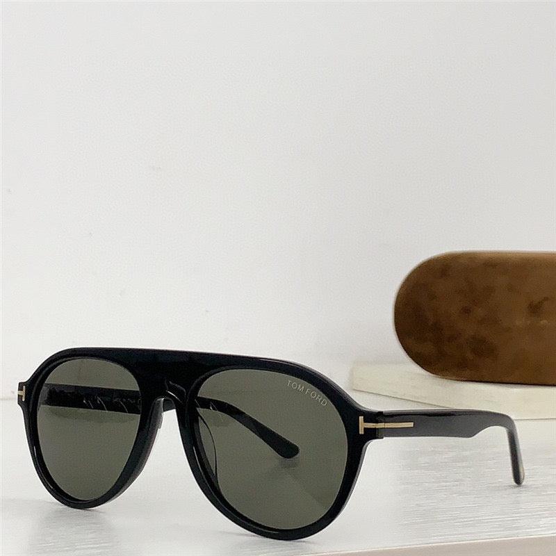 PILOT HORN SUNGLASSES $1,690 FT1047-P ✨ - buyonlinebehappy