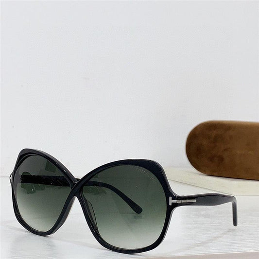 ✨TOM FORD Eyewear Rosemin Oversize round-frame sunglasses - buyonlinebehappy