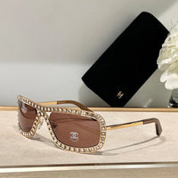 CHANEL Shield Sunglasses A71558🖤
