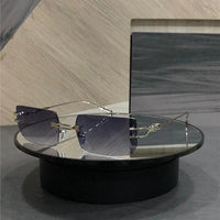Chrome Hearts LORDIE Gold Rimless 56 15 134 Zeiss Lenses Sunglasses⚜️