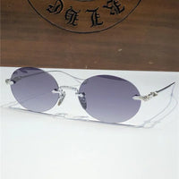 Chrome Hearts SINNERGASM oval round tinted Sunglasses✨