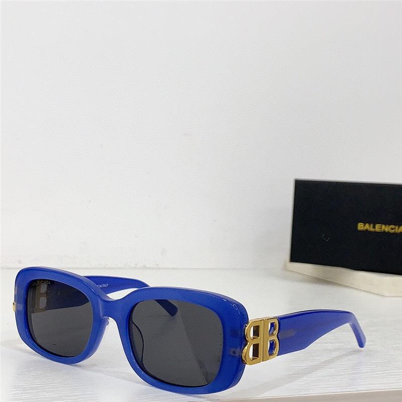 New Season BALENCIAGA Eyewear BB0310SK rectangle-frame sunglasses ✨ - buyonlinebehappy