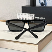 Prada PR A10S Rectangular Brown POLARISED Men's Sunglasses  🟥