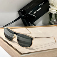 Saint Laurent SILVER-GOLD SL 605 LUNA’ Sunglasses✨