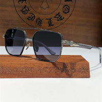Chrome Hearts 8184 square-frame tinted sunglasses ⚜️