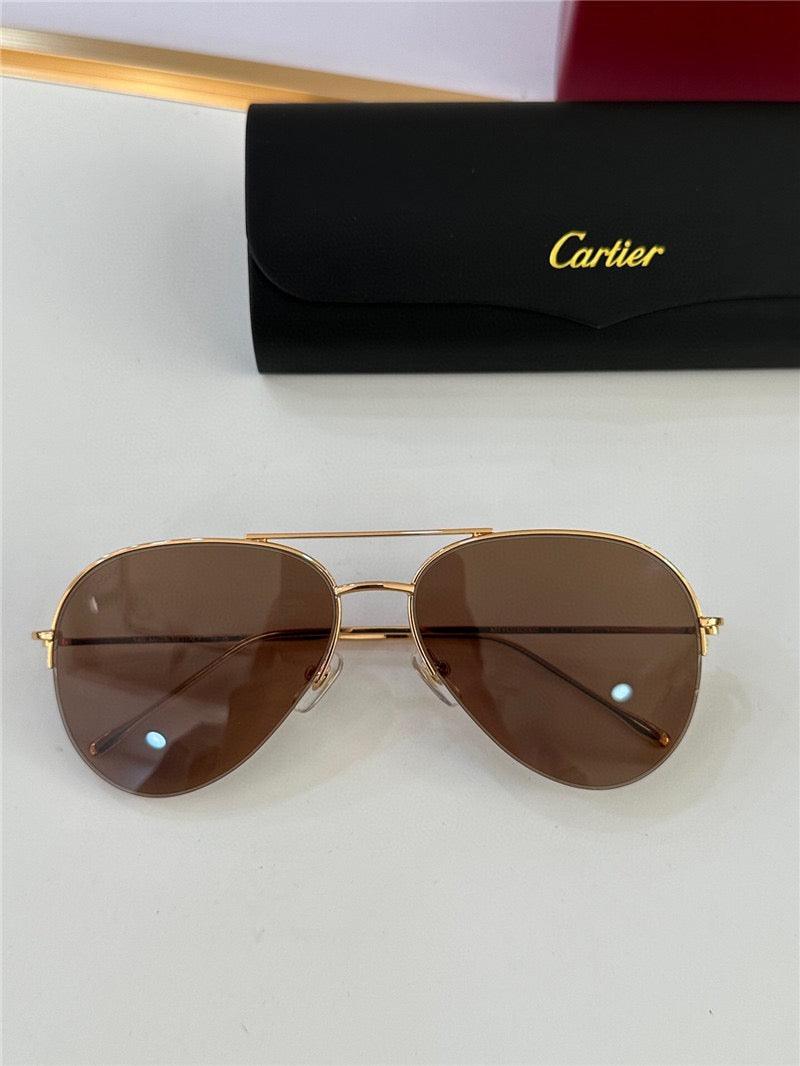 Cartier 0237S SANTOS DE SUNGLASSES - buyonlinebehappy