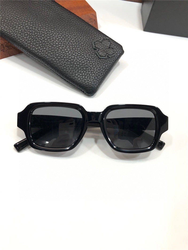 Chrome Hearts TV PARTY matty boy square-frame tinted sunglasses🔱 - buyonlinebehappy