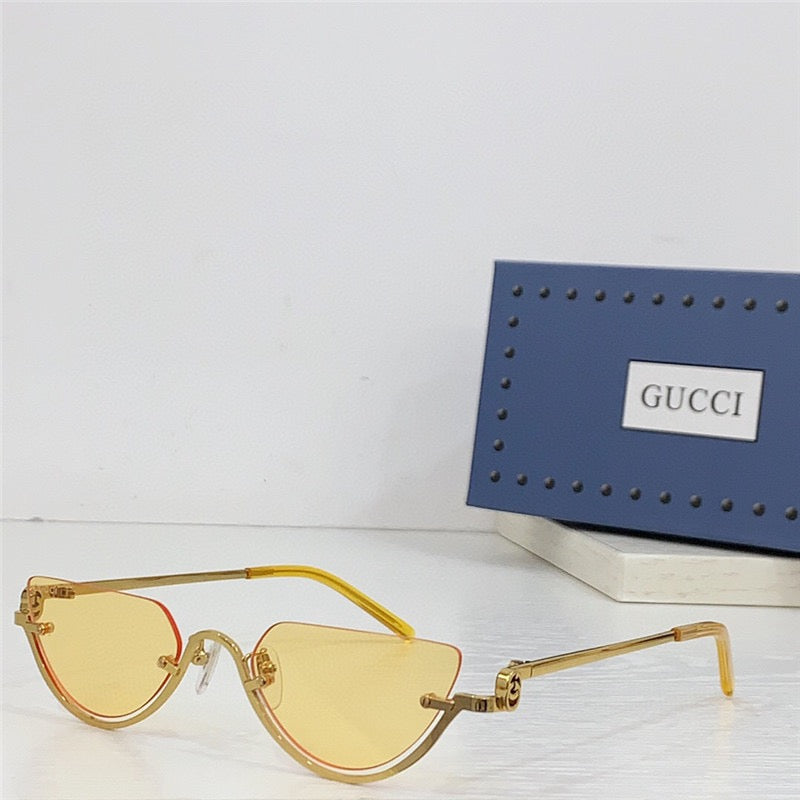 Gucci Cat-Eye Frame GG1603S-003 Women's Sunglasses ✨ - buyonlinebehappy