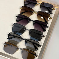 DIOR HOMME NeoDior S4U Mirrored Rectangular Sunglasses✨