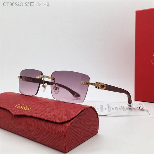 CARTIER CT0052O Sunglasses with diamonds $3500  ✨ - buyonlinebehappy