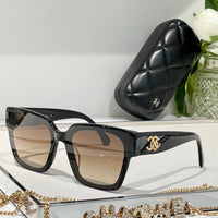 CHANEL Square Acetate Sunglasses 4578 🖤