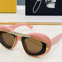 New Season LOEWE Cateye double frame sunglasses in acetate and metal✨