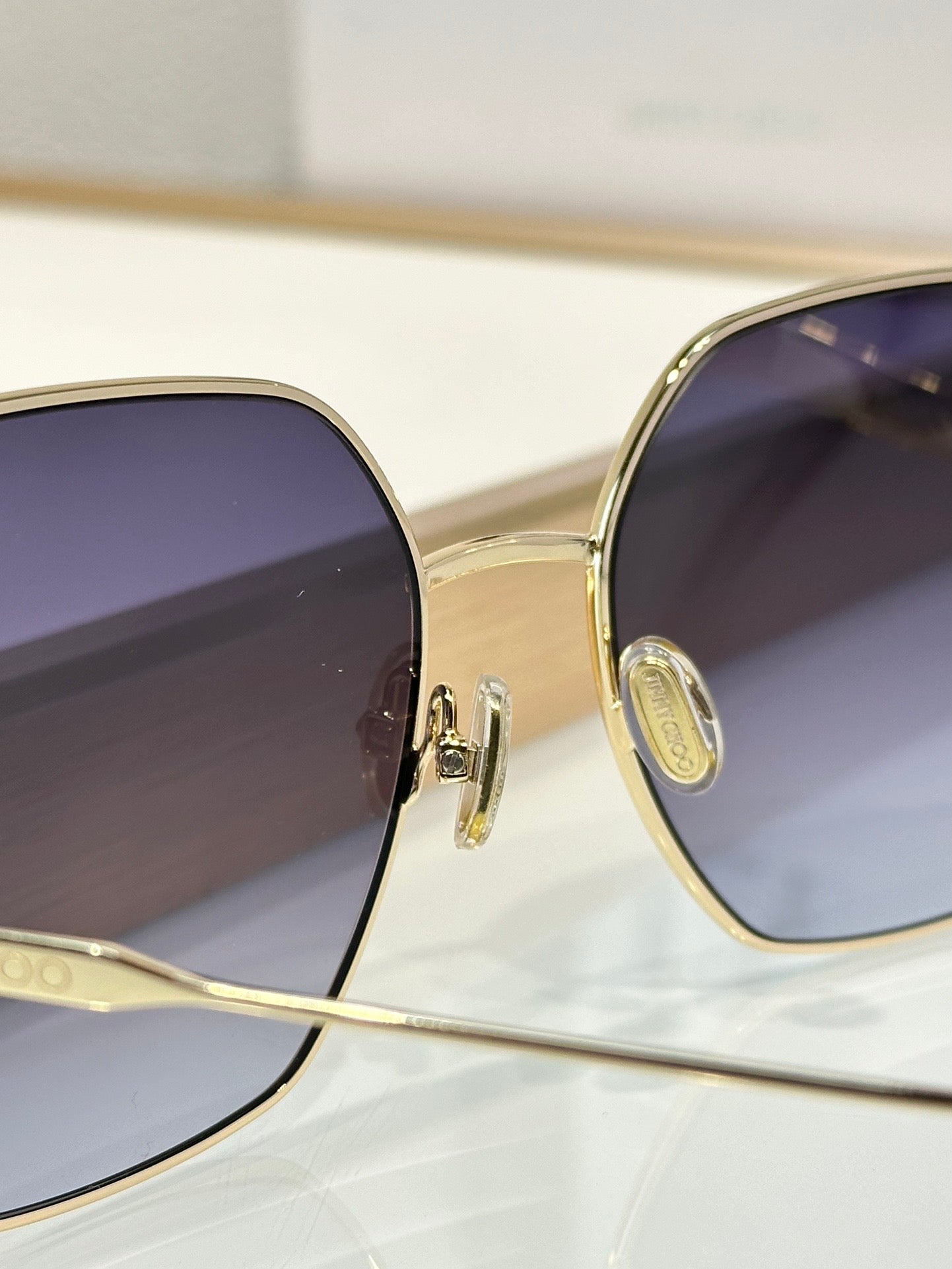 Jimmy Choo REYES/S Sunglasses with Glitter women's ✨ - buyonlinebehappy