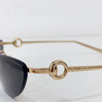 GUCCI Rectangular Frame 2024 in metal frame New Season GG1701 Sunglasses  ✨