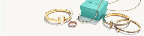 Tiffany&Co 18k gold plated Hinged Style Bangle bracelets ✨