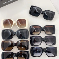 CHANEL 9127 Square Acetate Women's Sunglasses 🖤
