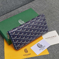 Goyard Matignon GM Zipper Wallet In Goyardine Canvas✨