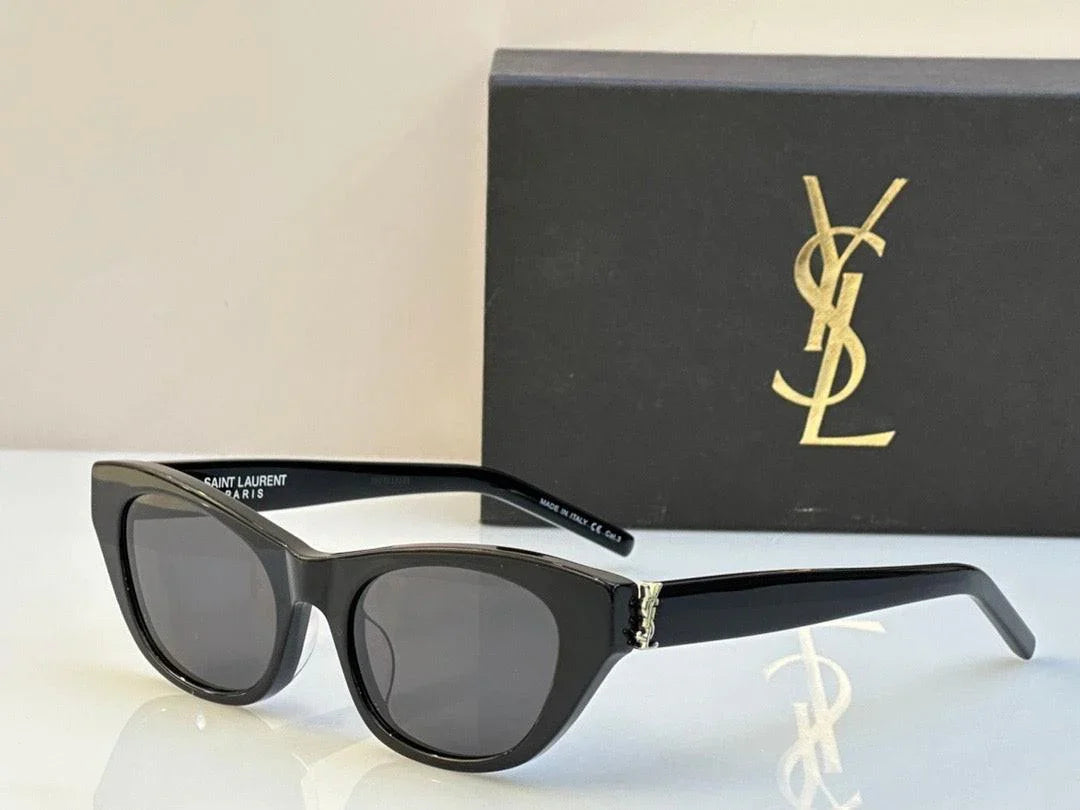 YSL  Saint Laurent Women's Cat Eye Sunglasses SL M80🖤