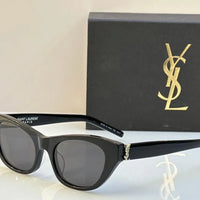 YSL  Saint Laurent Women's Cat Eye Sunglasses SL M80🖤
